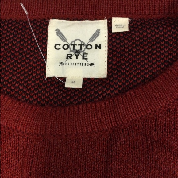 COTTON & RYE WOMEN'S SOUTHWESTERN KNIT FRINGE PONCHO SIZE MEDIUM NWT - Picture 10 of 16